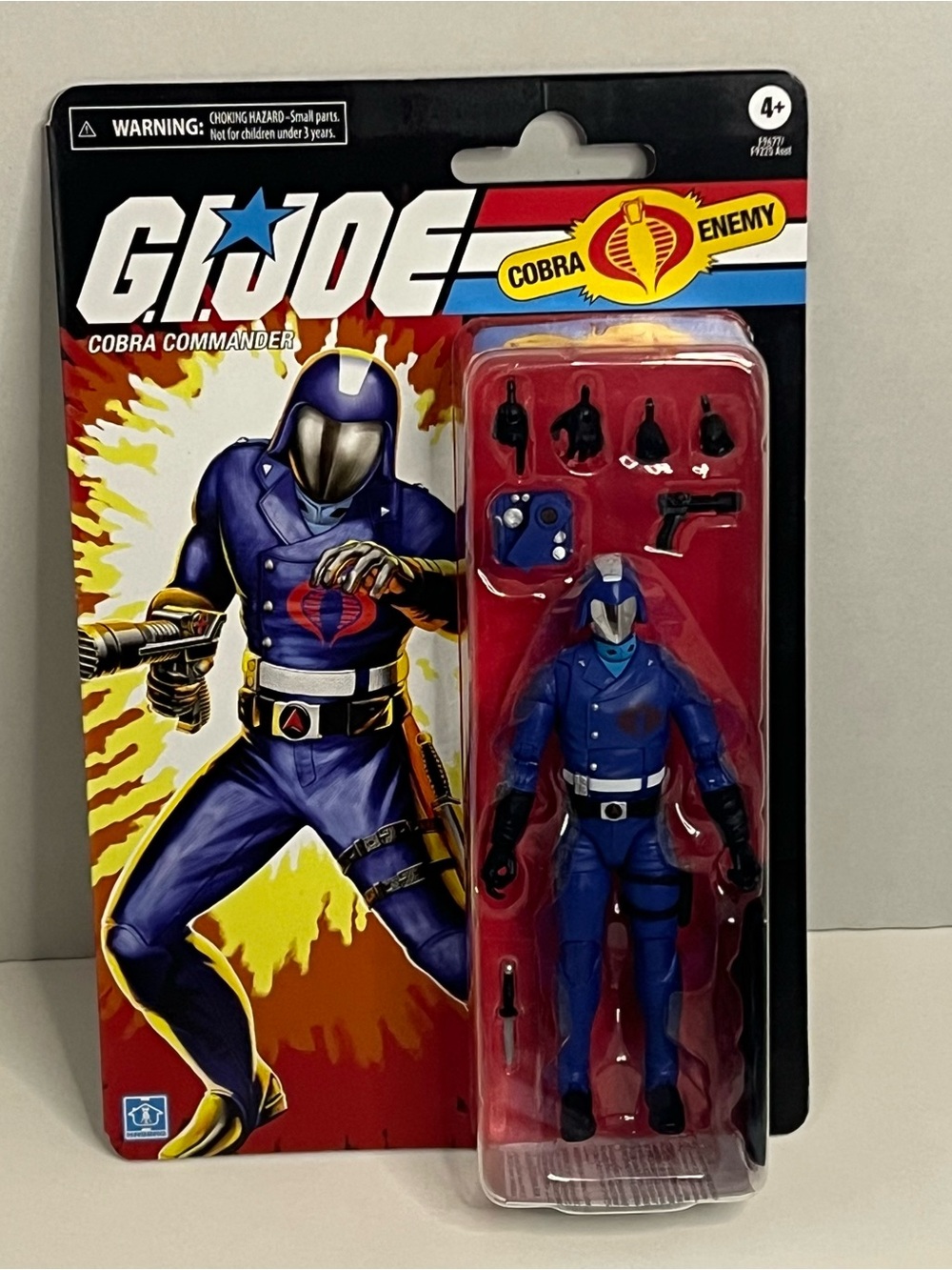 G.I. Joe Cobra Commander Action Figure - Blue Uniform